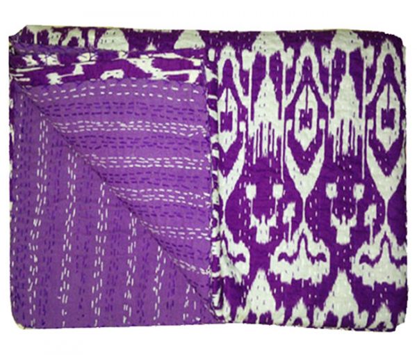 Handmade Print Kantha Quilts