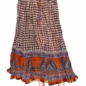 Exotic India Printed Skirt
