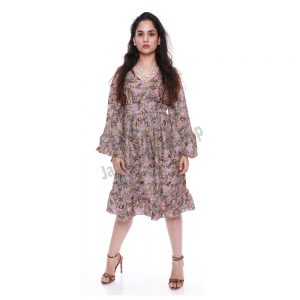 vintage sari silk dress