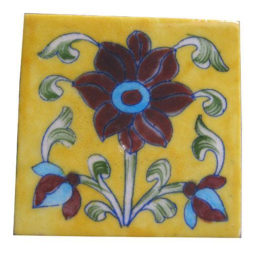 Blue Pottery Decorative Tiles