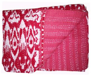 Exclusive Pink Kantha Quilts