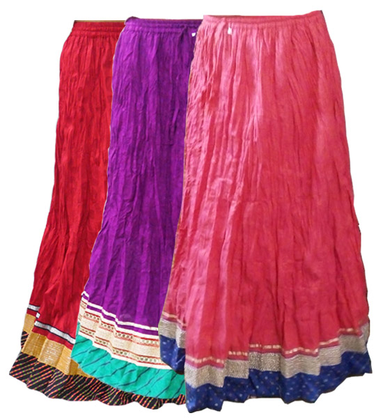 Wholesale Skirt: Ladies long Skirt Supplier in India